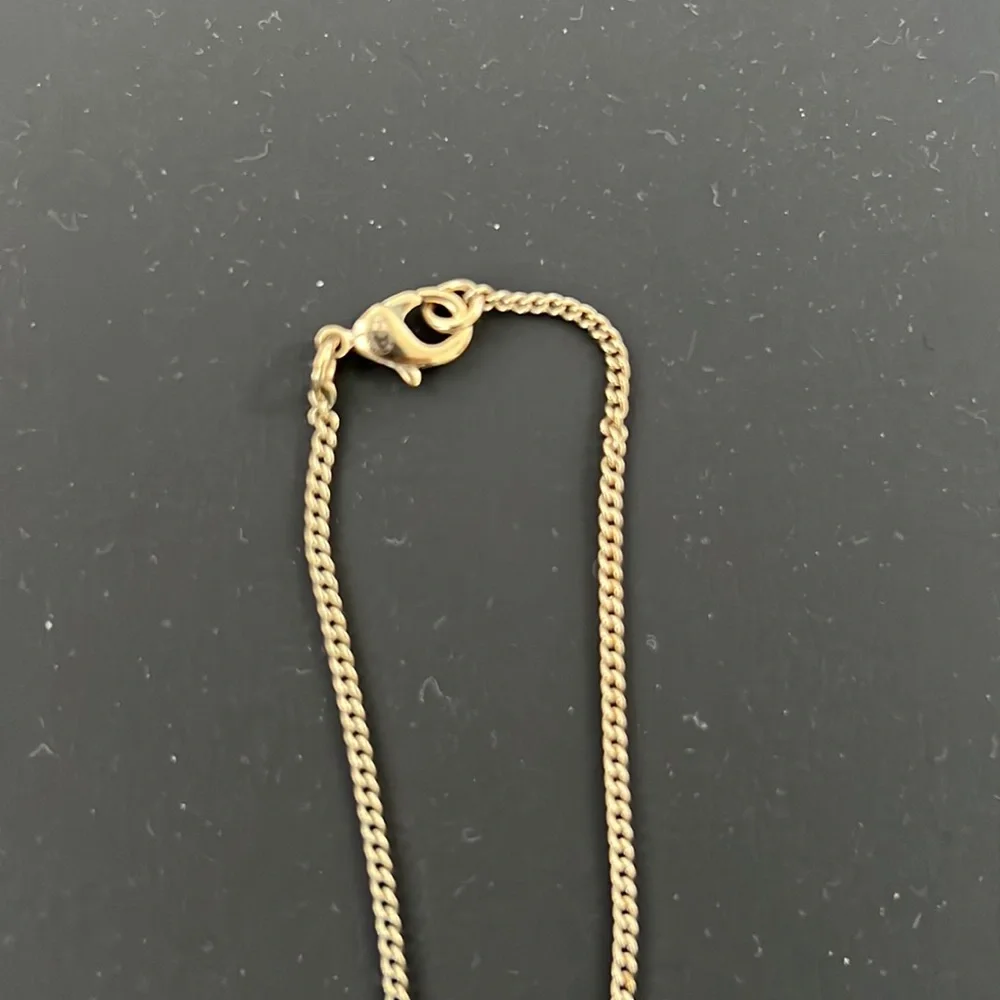 Chanel golden with crystals necklace 19B